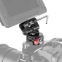 SmallRig BSE2347 monitora turētājs ar NATO klipsi, 360° grādiem un 150° slīdēšanu, ar gumijas padu un virsbūves slēdzi, piemērots 5” vai 7” monitoriem līdz 1.2kg