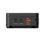 SmallRig VB50 mini V Mount Battery rear view with 8V and 12V outputs, USB-A and USB-C ports for versatile power delivery