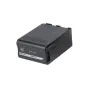 SWIT LB-CA50 73Wh battery compatible with Canon BP-A, featuring D-Tap output, front view with charge level indicators and power button