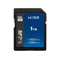 Wise 1TB SDXC UHS-II V90 MK-IV Memory CardWise 1TB SDXC UHS-II V90 MK-IV Memory Card