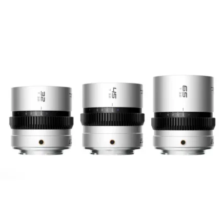 Blazar Beetle 1.33X Full Frame Pancake Anamorphic 3 Lens Set (E Mount)