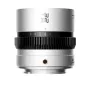 Blazar Beetle 32mm 1.33X Z-mount pancake anamorphic lens featuring a 90° rotation button and fixed T3.2 aperture
