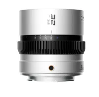 Blazar Beetle 32mm 1.33X Z-mount pancake anamorphic lens featuring a 90° rotation button and fixed T3.2 apertureBlazar Beetle 32mm 1.33X Z-mount pancake anamorphic lens featuring a 90° rotation button and fixed T3.2 aperture