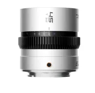 Blazar Beetle 45mm 1.33x pilna kadra pancake anamorfs objektīvs Sony E-mount kamerām - priekšējais skats ar T3.2 apertūru un 55mm filtra vītniBlazar Beetle 45mm 1.33x pilna kadra pancake anamorfs objektīvs Sony E-mount kamerām - priekšējais skats ar T3.2 apertūru un 55mm filtra vītni
