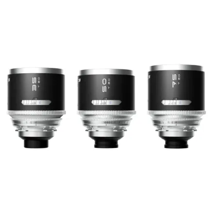 Blazar MANTIS 1.33X Full Frame Anamorphic 35/50/75 3-lens set