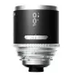 Blazar MANTIS 100mm T2.4 1.33X full-frame anamorphic lens with PL mount, front view showcasing 77mm filter thread and precision focus ring