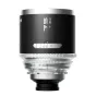 Blazar MANTIS 75mm T2.0 1.33X PL-mount anamorphic lens featuring a 14-blade iris, front view highlighting the T-stop aperture ring and 77mm filter thread