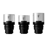 Blazar Remus-M 1.5x pilnformatīvā anamorfa objektīvu komplekts ar 33mm, 50mm un 85mm fokusa garumiem Sony E Mount kamerām, ar klasisku kinomātisku dizainu un sudrabainiem gaismas atspīdumiem.Blazar Remus-M 1.5x pilnformatīvā anamorfa objektīvu komplekts ar 33mm, 50mm un 85mm fokusa garumiem Sony E Mount kamerām, ar klasisku kinomātisku dizainu un sudrabainiem gaismas atspīdumiem.