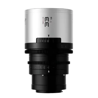 Blazar Remus-M 33mm T1.8 1.5x anamorphic lens for Sony E-mount with distinctive silver flares and 16-blade aperture