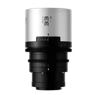 Blazar Remus-M 33mm T1.8 1.5x anamorphic lens for Sony E-mount with distinctive silver flares and 16-blade apertureBlazar Remus-M 33mm T1.8 1.5x anamorphic lens for Sony E-mount with distinctive silver flares and 16-blade aperture
