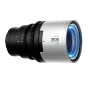 Blazar Remus-M 33mm T1.8 1.5x full-frame anamorphic lens for Sony E-mount with silver body and cinematic flares