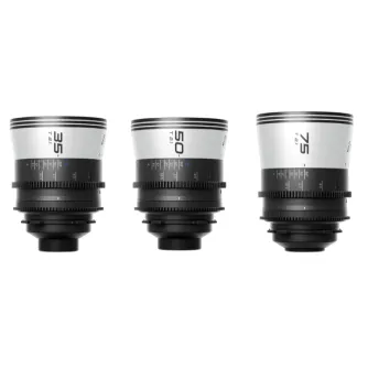 Blazar Viper 1.5X anamorfa kinolēšu komplekts 35mm, 50mm, 75mm ar PL montāžu pilna kadra filmēšanai