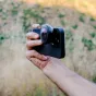 Moment Fisheye 8mm Mobile Lens II - T-Series for immersive 200° wide-angle mobile photography, featuring rectilinear optics and aerospace-grade aluminum construction.