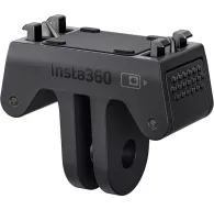 Магнитное универсальное крепление Insta360 Ace/Ace Pro с двухштырьковым зажимом и логотипом на верхней сторонеМагнитное универсальное крепление Insta360 Ace/Ace Pro с двухштырьковым зажимом и логотипом на верхней стороне