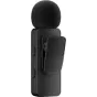 Boya BY-V30 USB-C wireless lavalier microphone transmitter with built-in foam windscreen and perforated back panel for noise reduction