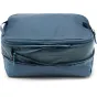 Peak Design Packing Cube SMedium okeāna zilā krāsā ar paplašināmiem nodalījumiem un ātri atveramu UltraZip, ērts ceļojumiem un apģērba organizēšanai