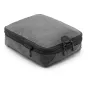 Peak Design Packing Cube SMedium pelēkā - kompakts ceļojuma organizators ar izturīgu 70D reciklētu audumu un drošām UltraZips slēdzieniem.