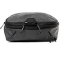 Peak Design Packing Cube SMedium ogļainā krāsā priekšējais skats ar UltraZip atvērtni un diviem nodalījumiem organizētai ceļojumu iepakošanai