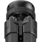 Peak Design Pro Tripod Pro Leveling Base with two circular leveling knobs for adjustment, a 3/8-inch threaded mount for third-party tripod heads, and a textured grip area.