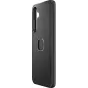 Peak Design Everyday Fabric Case for Samsung Galaxy S24+ - slim magnetic SlimLink case with rubberized bumper protection, charcoal black