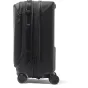 Peak Design Roller Pro Carry-On black suitcase featuring a SlimDrive carbon fiber handle, hybrid polycarbonate shell, and durable wheels for smooth travel.
