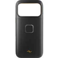 Peak Design GNAR Case for iPhone 17 Pro Max - rugged black polycarbonate phone case with TPU bumper, aluminum button, and magnetic SlimLink system for outdoor adventuresPeak Design GNAR Case for iPhone 17 Pro Max - rugged black polycarbonate phone case with TPU bumper, aluminum button, and magnetic SlimLink system for outdoor adventures
