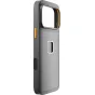 Чехол Peak Design Gnar для iPhone 17 Pro Max - прочный черный поликарбонатный кейс с алмазной насечкой, алюминиевыми кнопками и защитой порта USB-C