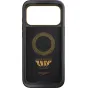 Чехол Peak Design GNAR для iPhone 17 Pro Max - прочный черный кейс с золотым пламенным узором, ультратонкая защита и алюминиевые кнопки для активного отдыха