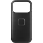 Чехол Peak Design Everyday Fabric для iPhone 17 Pro - тонкий защитный чехол черного цвета с текстурированным нейлоновым материалом и резиновым бампером