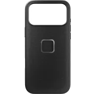 Чехол Peak Design Everyday Fabric для iPhone 17 Pro Max - ультратонкий 2.4 мм чехол из ткани угольного цвета с магнитной системой SlimLink для совместимости с MagSafe и экосистемой Peak DesignЧехол Peak Design Everyday Fabric для iPhone 17 Pro Max - ультратонкий 2.4 мм чехол из ткани угольного цвета с магнитной системой SlimLink для совместимости с MagSafe и экосистемой Peak Design