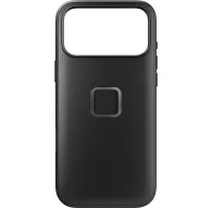 Peak Design Everyday Fabric Case for Apple iPhone 17 Pro Max - slim black protective case with a minimalist design and SlimLink magnetic mounting technologyPeak Design Everyday Fabric Case for Apple iPhone 17 Pro Max - slim black protective case with a minimalist design and SlimLink magnetic mounting technology