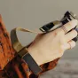 Peak Design Cuff kelp wrist strap with camera attachment, adjustable aluminum adjuster, and magnetic clasp for secure grip and easy storage as a bracelet