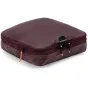 Peak Design Packing Cube Medium in burgundy with UltraZip and compression zip for efficient travel organization