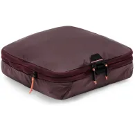 Peak Design Packing Cube Medium in burgundy with UltraZip and compression zip for efficient travel organizationPeak Design Packing Cube Medium in burgundy with UltraZip and compression zip for efficient travel organization