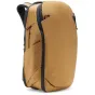 Рюкзак Peak Design Travel Backpack 30L цвета койот с прочным материалом Coyote X-Pac, с расширяемым основным отсеком и мягкими плечевыми лямками для комфортной повседневной носки.