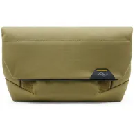 Peak Design Field Pouch V2 in kelp green, featuring a roll-top closure and adjustable strap attachment, designed for organization and durability.Peak Design Field Pouch V2 in kelp green, featuring a roll-top closure and adjustable strap attachment, designed for organization and durability.