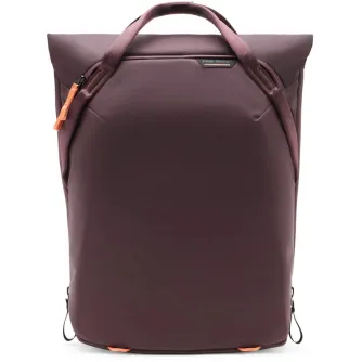 Peak Design Everyday Totepack V2 20L Eclipse krāsā, priekšējais skats ar divām rokturiem un magnētisku aizdari