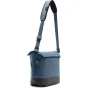 Peak Design Everyday Tote V2 15L ocean blue bag with weatherproof UltraZip closure, padded shoulder strap, and magnetic clasp for secure access