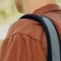 Peak Design Everyday Tote V2 15L ocean edition shoulder strap detail with durable padded webbing