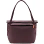 Peak Design Everyday Tote V2 15L burgundy tote with padded shoulder strap and magnetic clasp closure