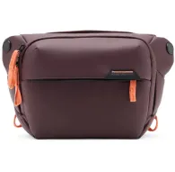 Peak Design Everyday Sling V2 10L eclipse burgundy weatherproof bag with adjustable strap and durable recycled nylonPeak Design Everyday Sling V2 10L eclipse burgundy weatherproof bag with adjustable strap and durable recycled nylon