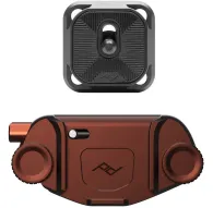 Peak Design Capture Clip V3 with quick-release plate and secure grip knobs – compact camera clip for fast lens changes and tripod compatibilityPeak Design Capture Clip V3 with quick-release plate and secure grip knobs – compact camera clip for fast lens changes and tripod compatibility
