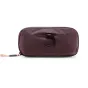 Peak Design Wash Pouch S burgundy compact toiletry bag with sturdy aluminum hook and weather-resistant UltraZip closure
