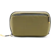 Peak Design Wash Pouch in kelp green – durable water-resistant toiletry bag with UltraZip closure, external zip pocket, and stowable aluminum hook for travel essentials.Peak Design Wash Pouch in kelp green – durable water-resistant toiletry bag with UltraZip closure, external zip pocket, and stowable aluminum hook for travel essentials.