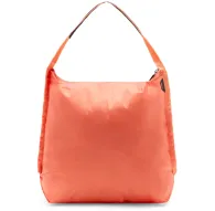 Peak Design Packable Tote in ibis coral – compact, zippered tote bag with microfiber-padded strap for easy carrying and durabilityPeak Design Packable Tote in ibis coral – compact, zippered tote bag with microfiber-padded strap for easy carrying and durability