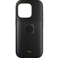 Чехол Peak Design GNAR для iPhone 16 Pro - прочный черный кейс из ультралегкого переработанного поликарбоната с TPU бамперами и точеными алюминиевыми кнопками для надежного захвата и защиты на открытом воздухеЧехол Peak Design GNAR для iPhone 16 Pro - прочный черный кейс из ультралегкого переработанного поликарбоната с TPU бамперами и точеными алюминиевыми кнопками для надежного захвата и защиты на открытом воздухе