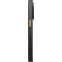 Peak Design Gnar iPhone 16 Pro čaula - izturīga melnā polikarbonāta sānu skats ar noņemamu USB-C portu un precīzi apstrādātām alumīnija pogām