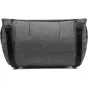 Peak Design Field Pouch V2 угольный спереди – компактный ролл-топ органайзер с регулируемой лямкой и всепогодной защитой из нейлона