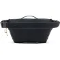 Peak Design Outdoor Sling 4L black cross-body bag rear view with weatherproof UltraZip, padded shoulder strap, and external zip pocket