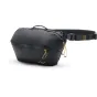 Peak Design Outdoor Sling 4L black cross-body bag with weatherproof Terra Shell™ exterior, padded shoulder strap, and magnetic phone pocket